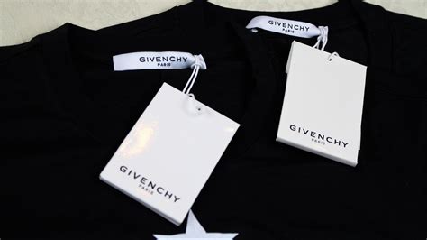 givenchy star t shirt real vs fake|are givenchy items real.